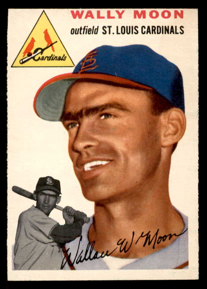 1954 Topps Baseball #137 Wally Moon Cardinals EX-MT 555860