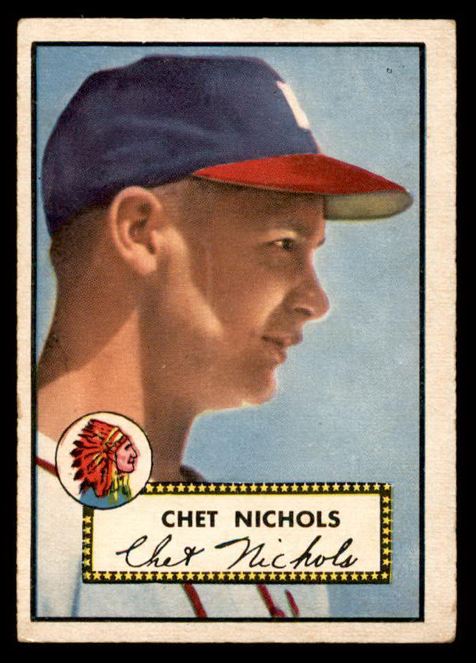1952 Topps Baseball #288 Chet Nichols Braves VG-EX 555863