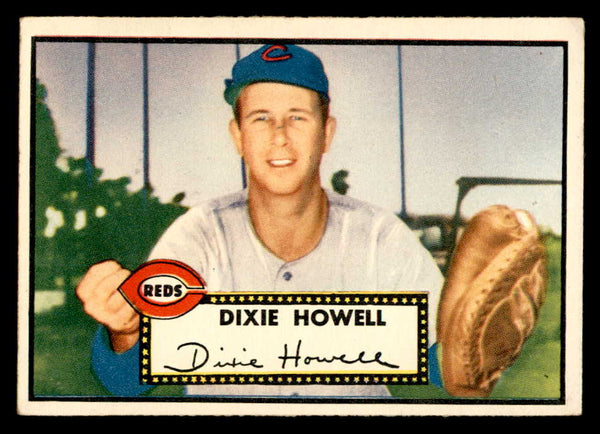 1952 Topps Baseball #135 Dixie Howell Reds EX-MT 555867