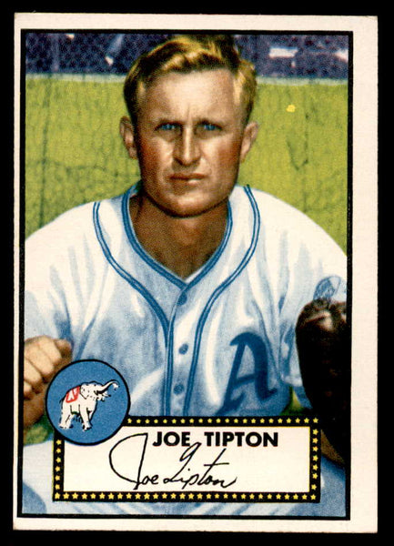 1952 Topps Baseball #134 Joe Tipton A's EX-MT 555868