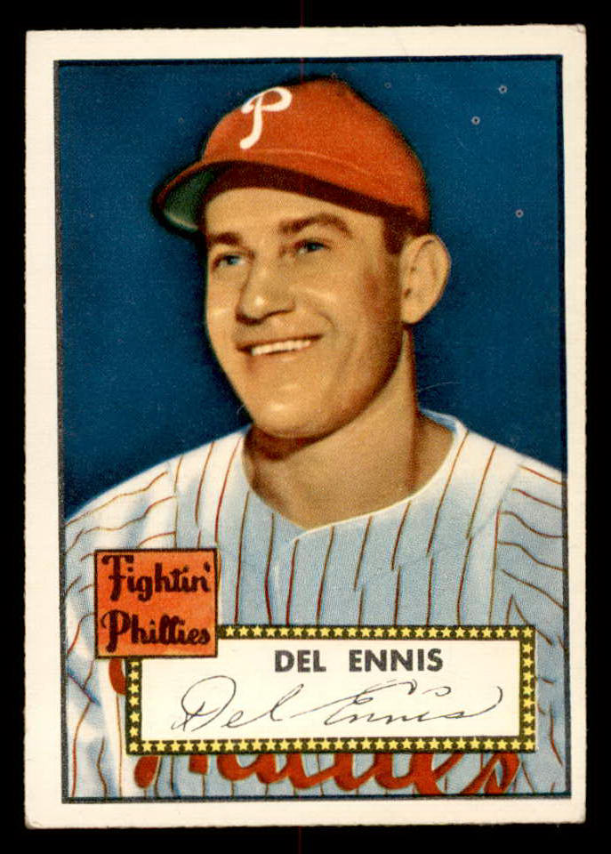 1952 Topps Baseball #223 Del Ennis Phillies EX+/EX-MT 555889