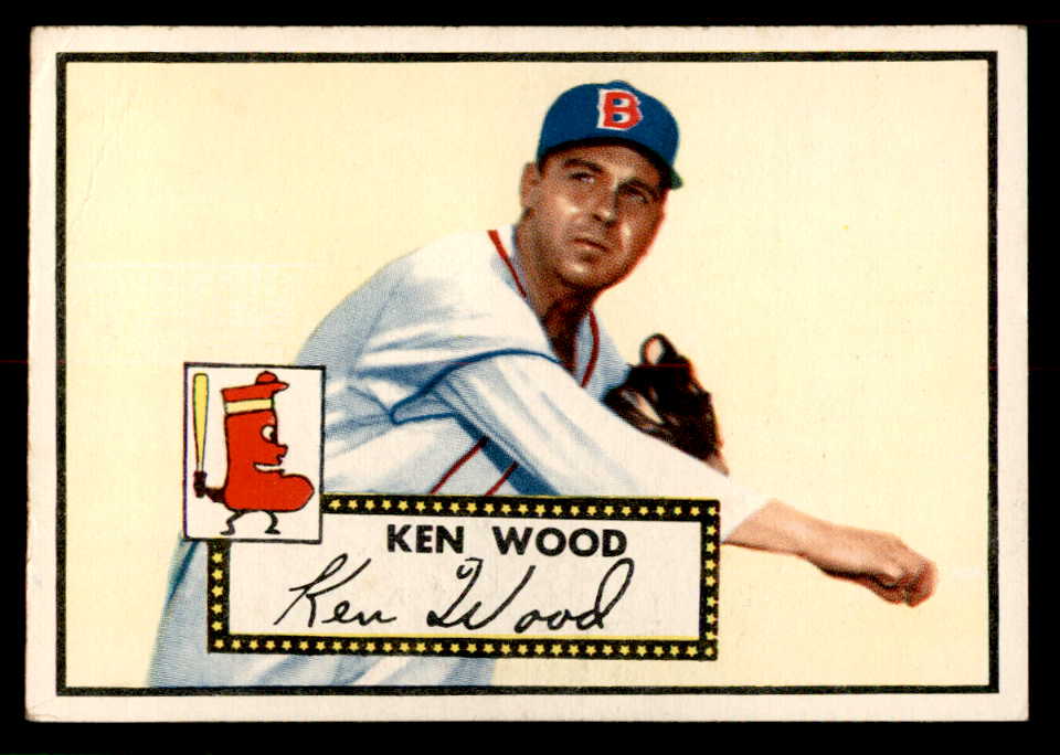 1952 Topps Baseball #139 Ken Wood Red Sox EX+/EX-MT 555890