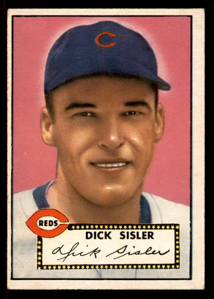 1952 Topps Baseball #113 Dick Sisler Reds VG-EX 555896