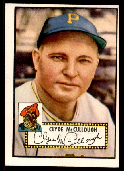 1952 Topps Baseball #218 Clyde Mccullough Pirates VG-EX 555899