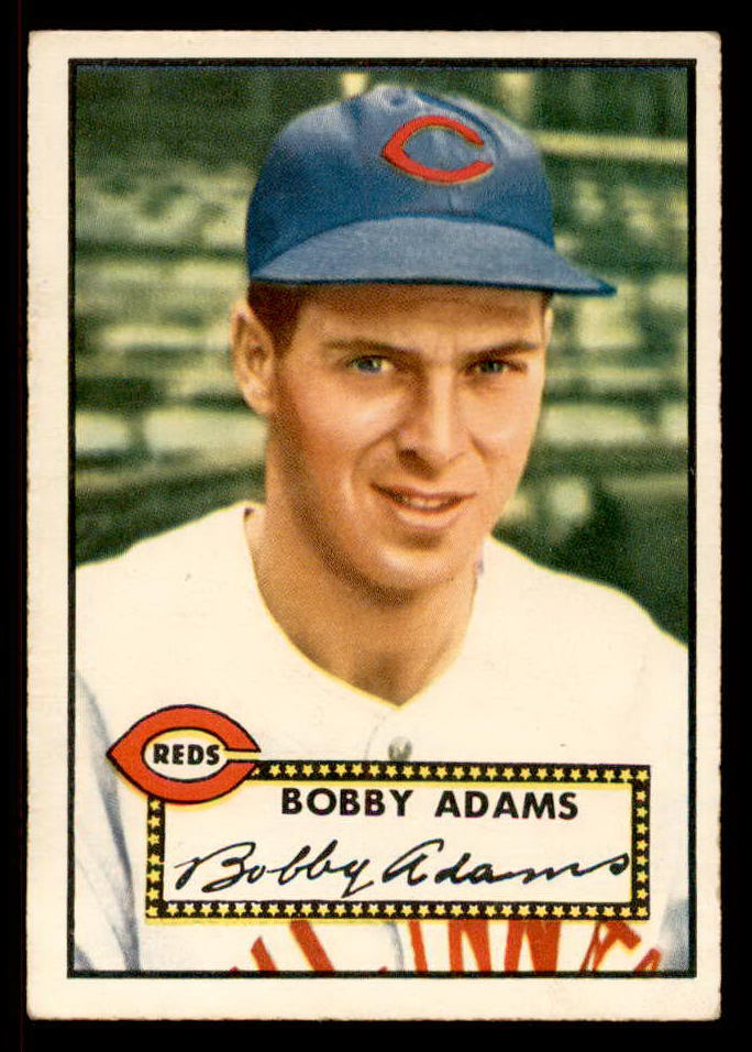 1952 Topps Baseball #249 Bobby Adams Reds EX-MT 555900