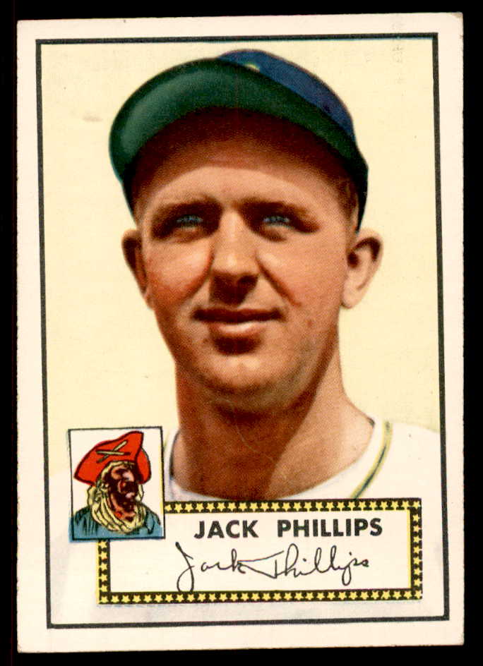 1952 Topps Baseball #240 Jack Phillips Pirates EX-MT 555901