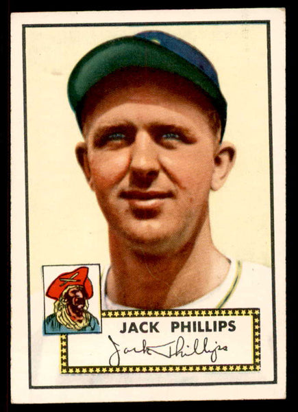 1952 Topps Baseball #240 Jack Phillips Pirates EX-MT 555901