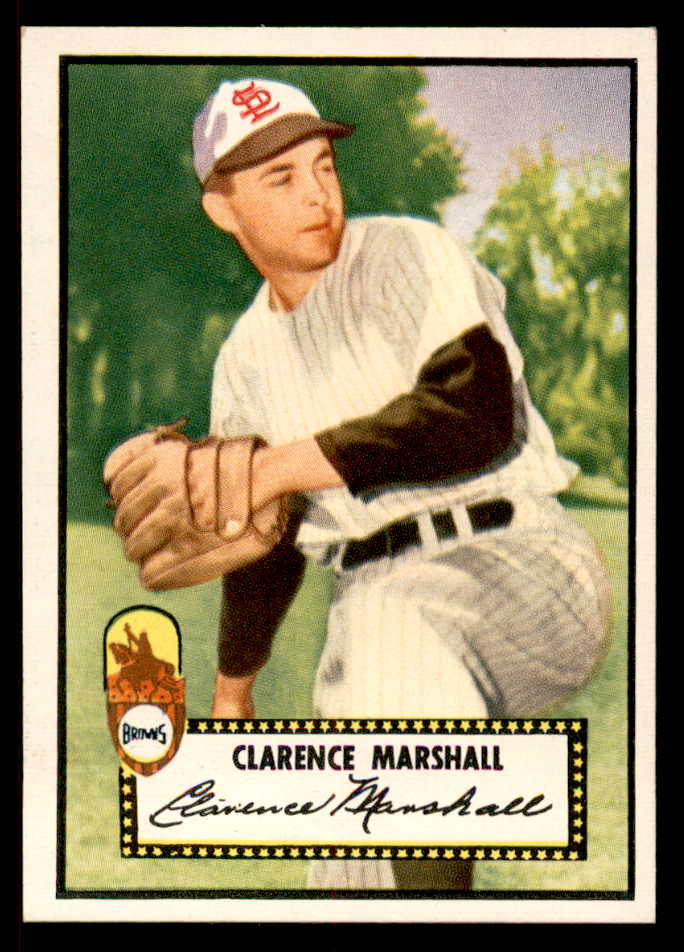 1952 Topps Baseball #174 Clarence Marshall Browns EX-MT 555907