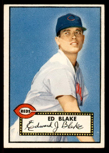 1952 Topps Baseball #144 Ed Blake Reds EX-MT 555914
