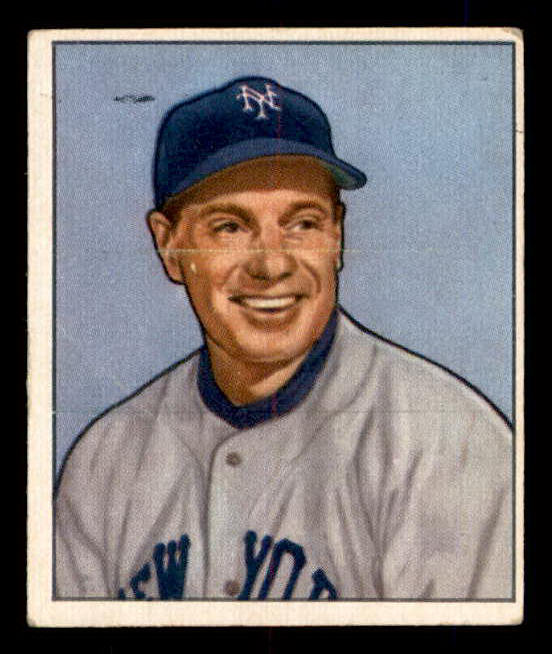 1950 Bowman Baseball #220 Leo Durocher Giants VG-EX No Copyright 555938