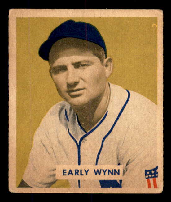 1949 Bowman Baseball #110 Early Wynn Indians VG-EX 555945