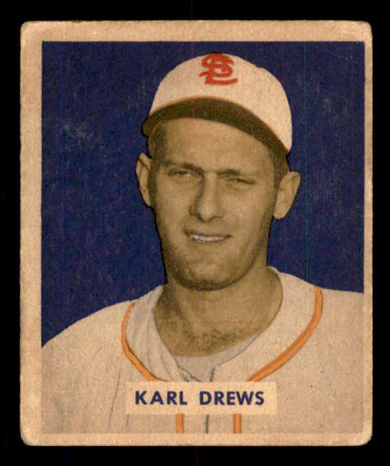 1949 Bowman Baseball #188 Karl Drews Browns VG-EX 555971