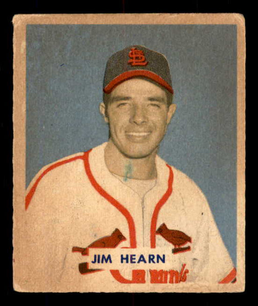 1949 Bowman Baseball #190 Jim Hearn Cardinals VG-EX 555973