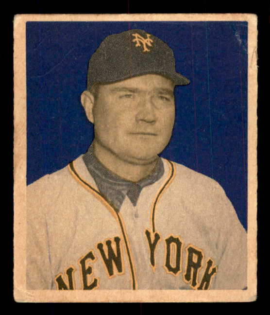 1949 Bowman Baseball #085 Johnny Mize Giants VG No Name 555987