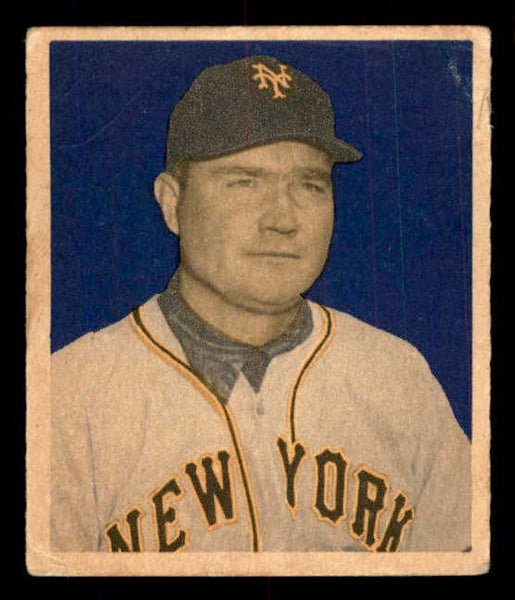 1949 Bowman Baseball #085 Johnny Mize Giants VG No Name 555987