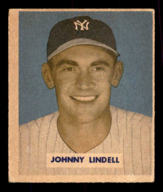 1949 Bowman Baseball #197 Johnny Lindell Yankees VG-EX 555989