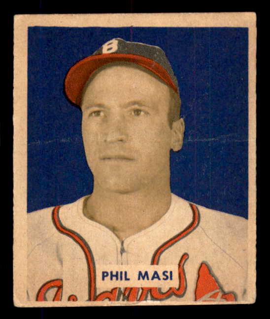 1949 Bowman Baseball #153 Phil Masi Braves VG-EX 555998