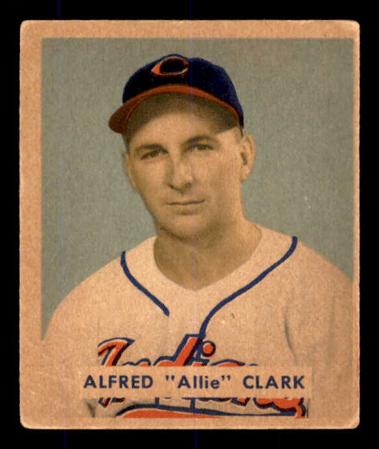 1949 Bowman Baseball #150 Allie Clark Indians VG-EX 555999