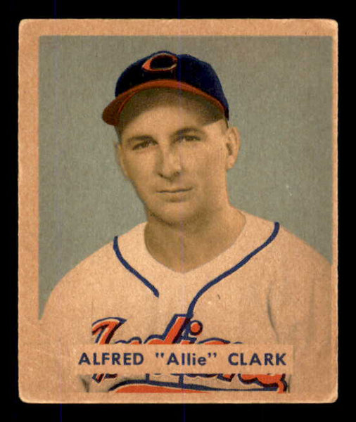 1949 Bowman Baseball #150 Allie Clark Indians VG-EX 555999