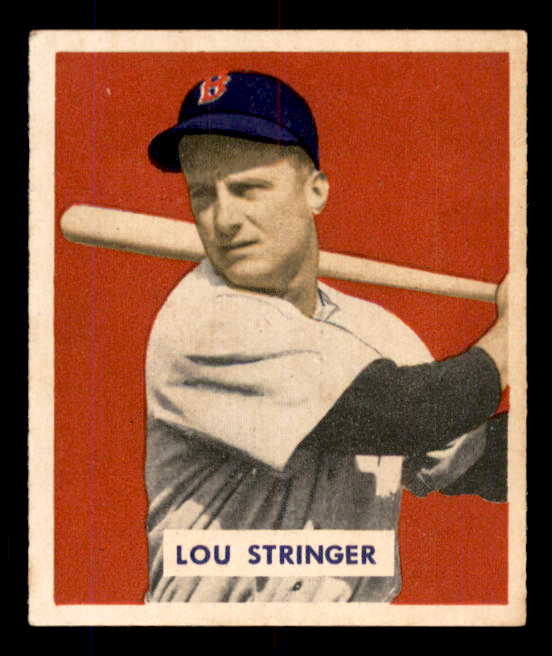 1949 Bowman Baseball #183 Lou Stringer Red Sox EX 556000