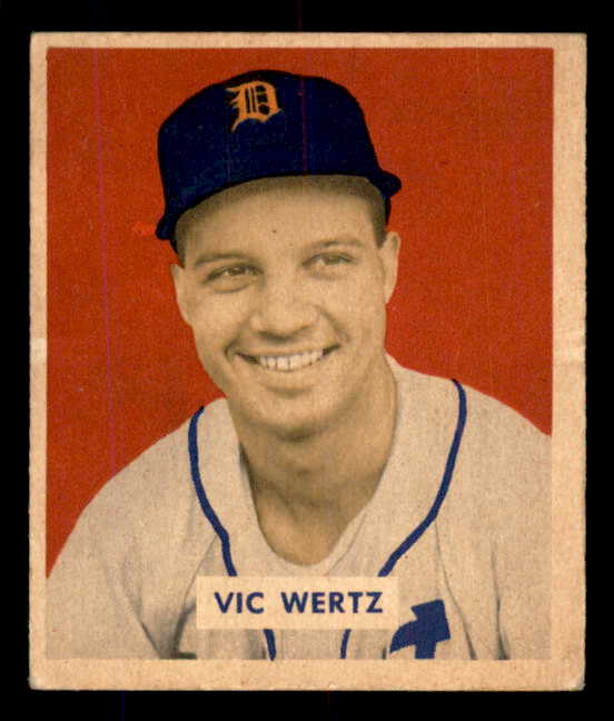 1949 Bowman Baseball #164 Vic Wertz Tigers EX 556002