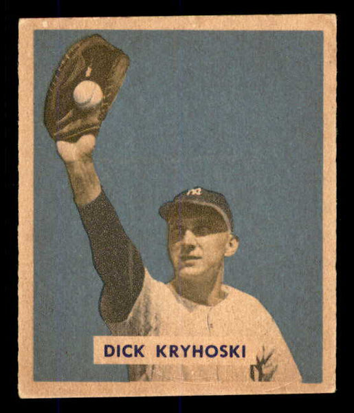 1949 Bowman Baseball #218 Dick Kryhoski Yankees EX-MT 556006