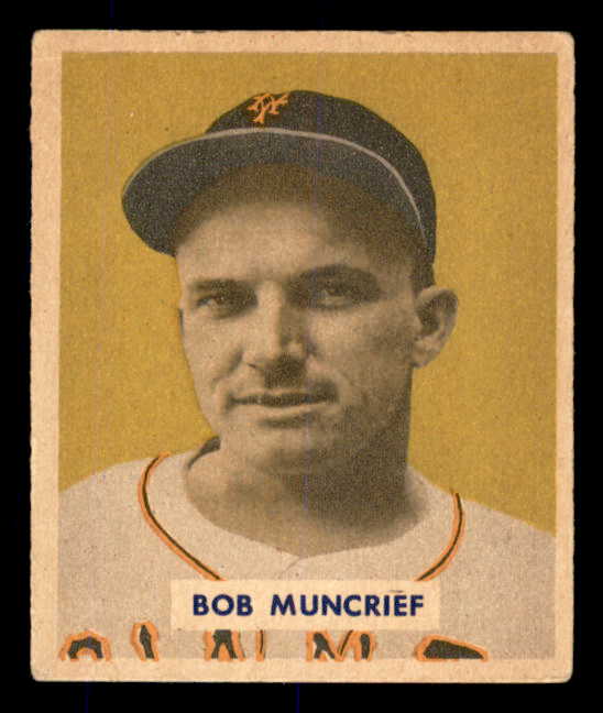 1949 Bowman Baseball #221 Bob Muncrief Pirates EX+/EX-MT 556007