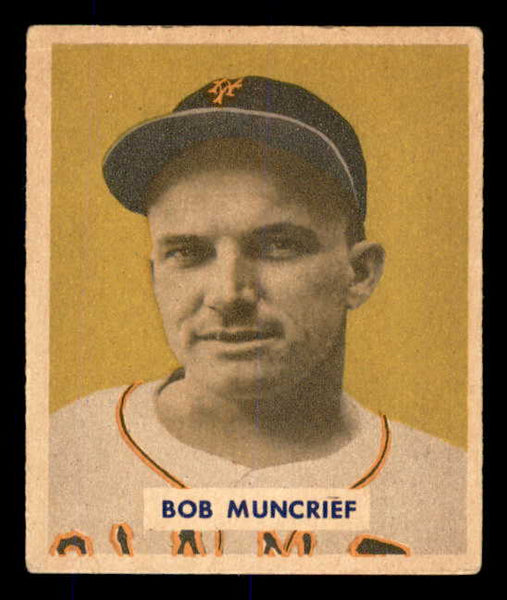 1949 Bowman Baseball #221 Bob Muncrief Pirates EX+/EX-MT 556007