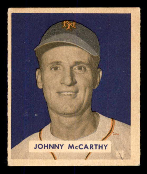 1949 Bowman Baseball #220 Johnny McCarthy Giants EX-MT 556008