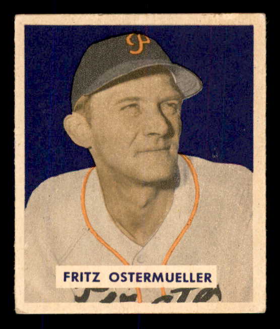 1949 Bowman Baseball #227 Fritz Ostermueller Pirates EX-MT 556009