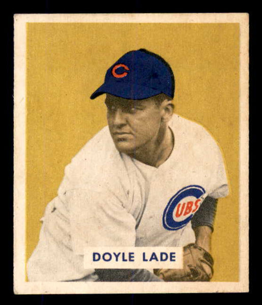 1949 Bowman Baseball #168 Doyle Lade Cubs EX-MT 556013