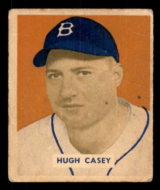 1949 Bowman Baseball #179 Hugh Casey Pirates GD-VG 556015