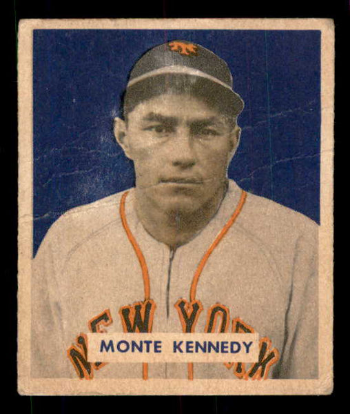 1949 Bowman Baseball #237 Monte Kennedy Giants EX 556016