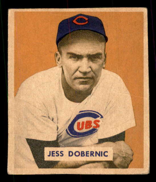 1949 Bowman Baseball #200 Jess Dobernic Cubs VG-EX 556019