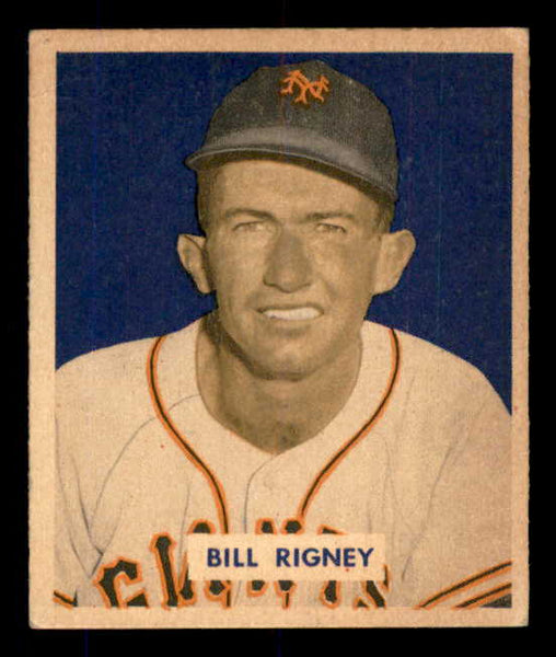 1949 Bowman Baseball #170 Bill Rigney Giants EX-MT 556022