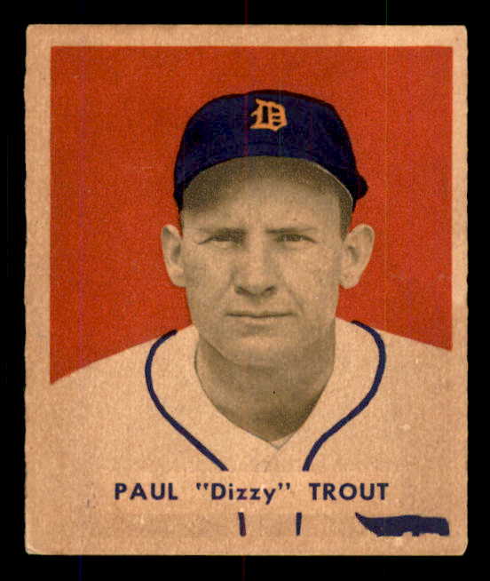 1949 Bowman Baseball #208 Dizzy Trout Tigers EX-MT 556026