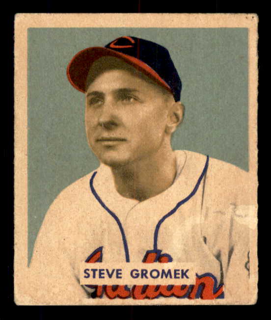 1949 Bowman Baseball #198 Steve Gromek Indians VG-EX 556027