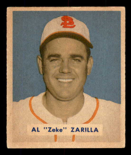 1949 Bowman Baseball #156 Al Zarilla Browns EX 556029