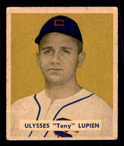 1949 Bowman Baseball #141 Tony Lupien Tigers VG-EX 556034