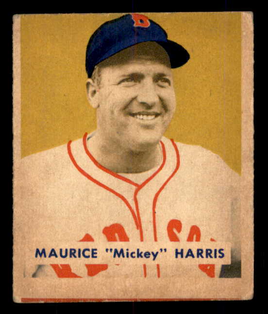 1949 Bowman Baseball #151 Mickey Harris Red Sox VG 556036