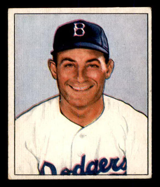 1950 Bowman Baseball #058 Carl Furillo Dodgers VG-EX 556043