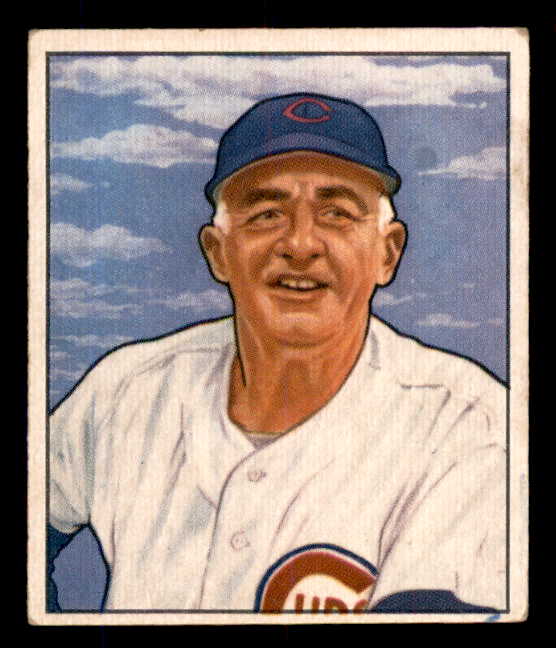 1950 Bowman Baseball #229 Frank Frisch Cubs VG-EX 556056