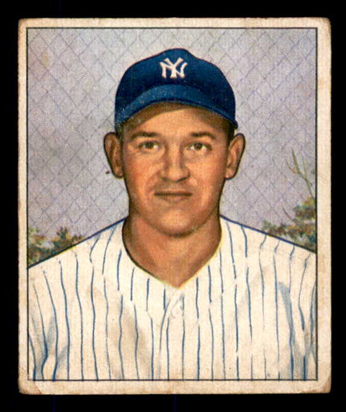 1950 Bowman Baseball #138 Allie Reynolds Yankees VG 556066