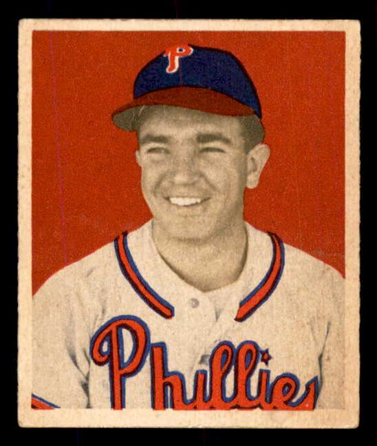 1949 Bowman Baseball #092 Willie Jones Phillies EX-MT 556090