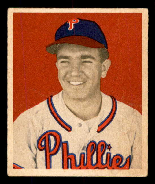 1949 Bowman Baseball #092 Willie Jones Phillies EX-MT 556090