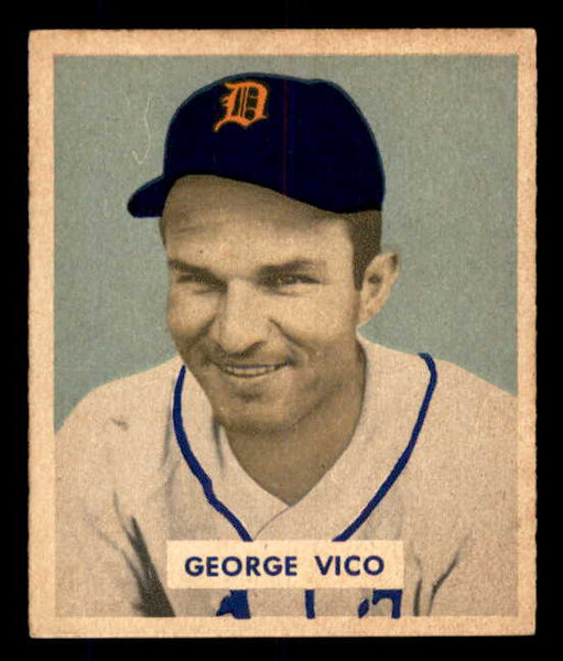 1949 Bowman Baseball #122 George Vico Tigers EX-MT 556100