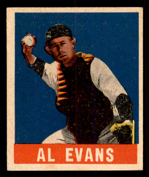 1948 Leaf Baseball #022 Al Evans Senators EX-MT 556145