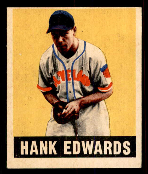 1948 Leaf Baseball #072 Hank Edwards Indians EX 556148