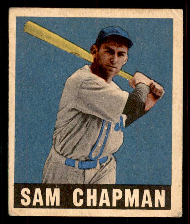 1948 Leaf Baseball #026 Sam Chapman A's VG-EX 556155