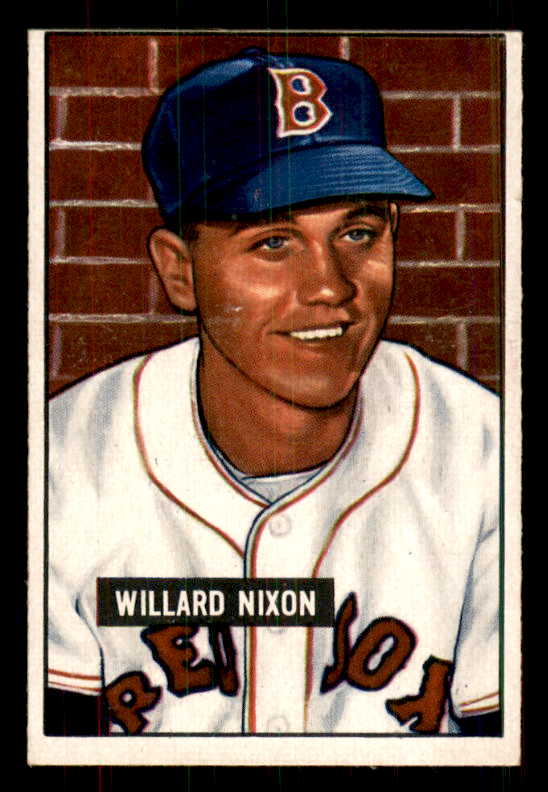 1951 Bowman Baseball #270 Willard Nixon Red Sox EX 556178